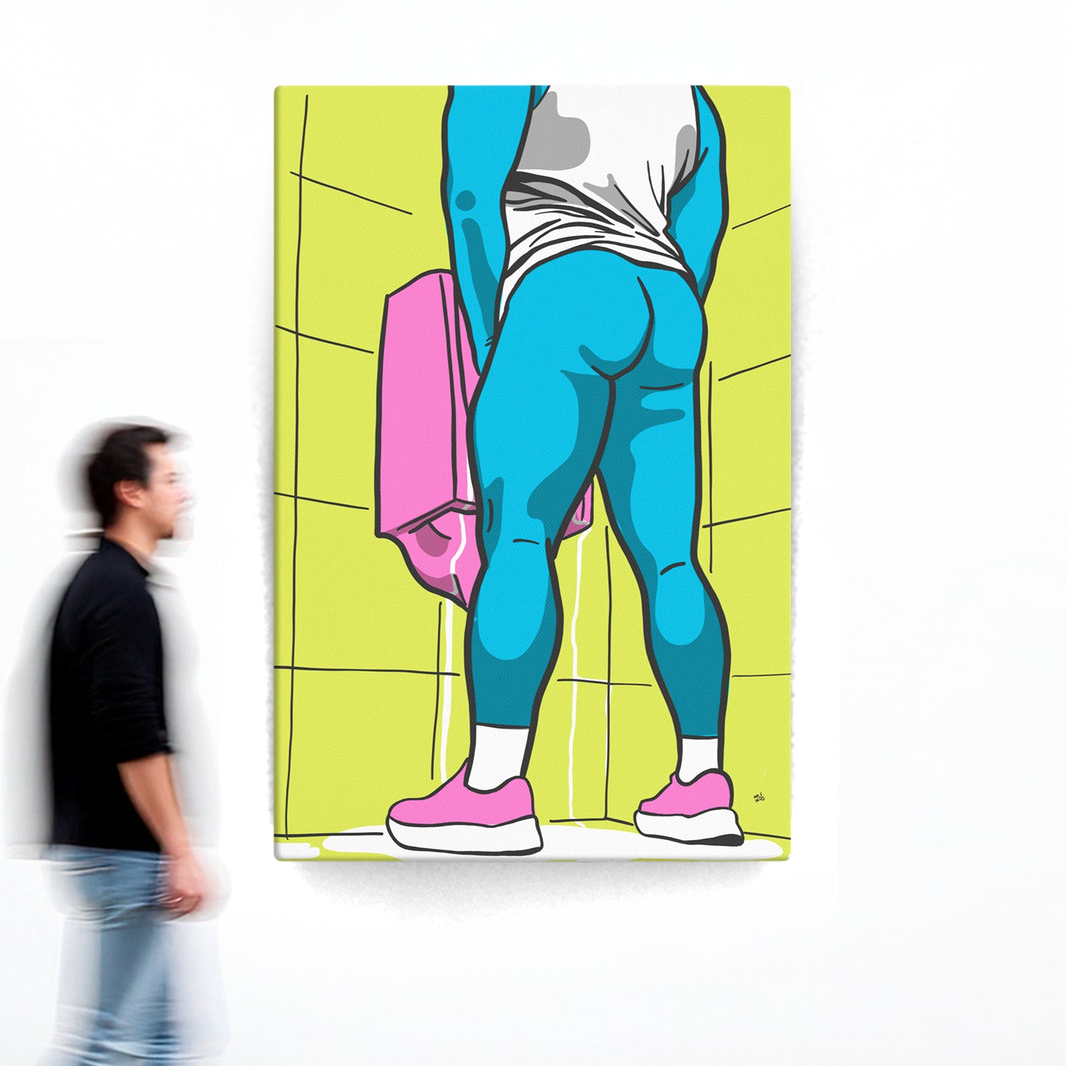 Aiming for it Canvas