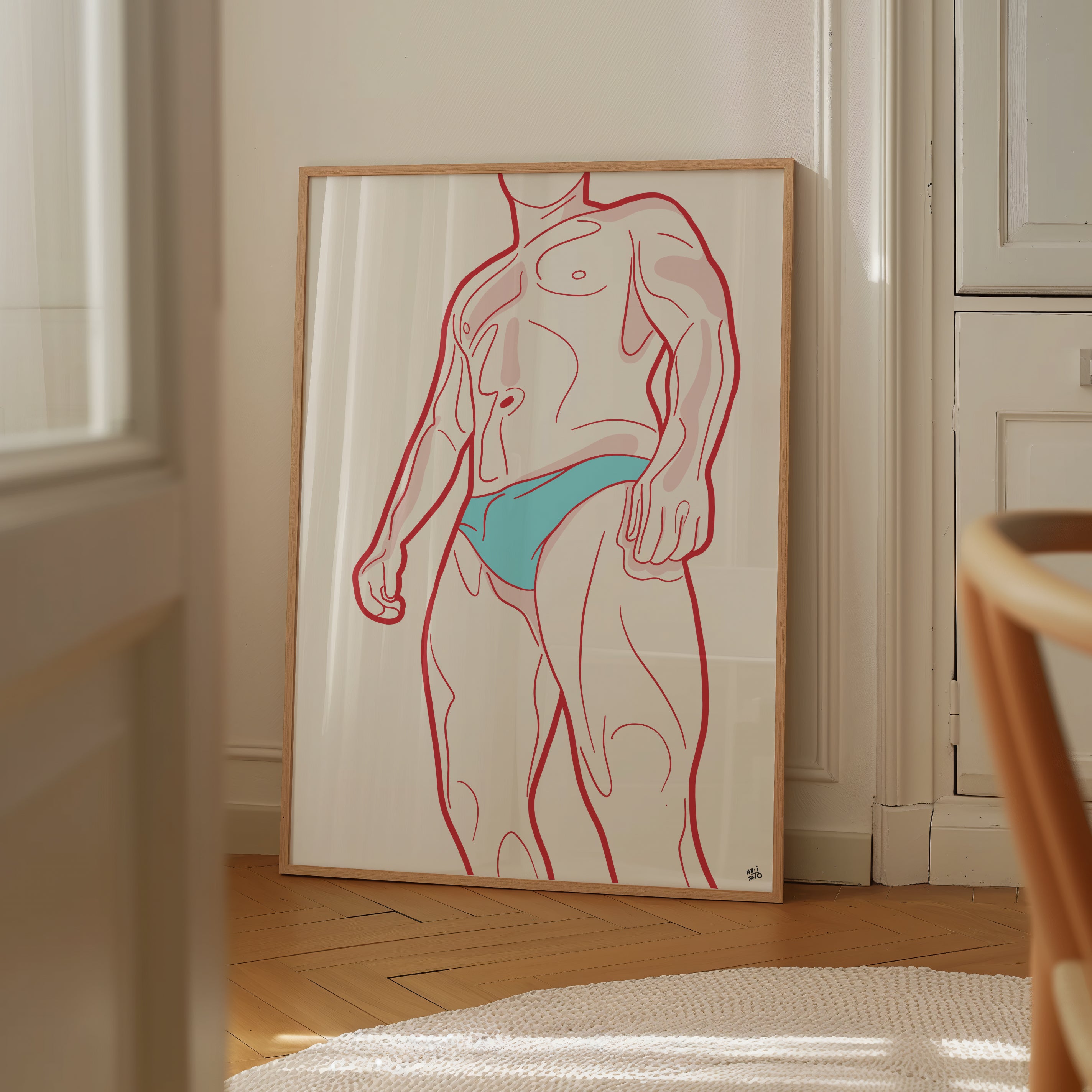 Crimson Outline