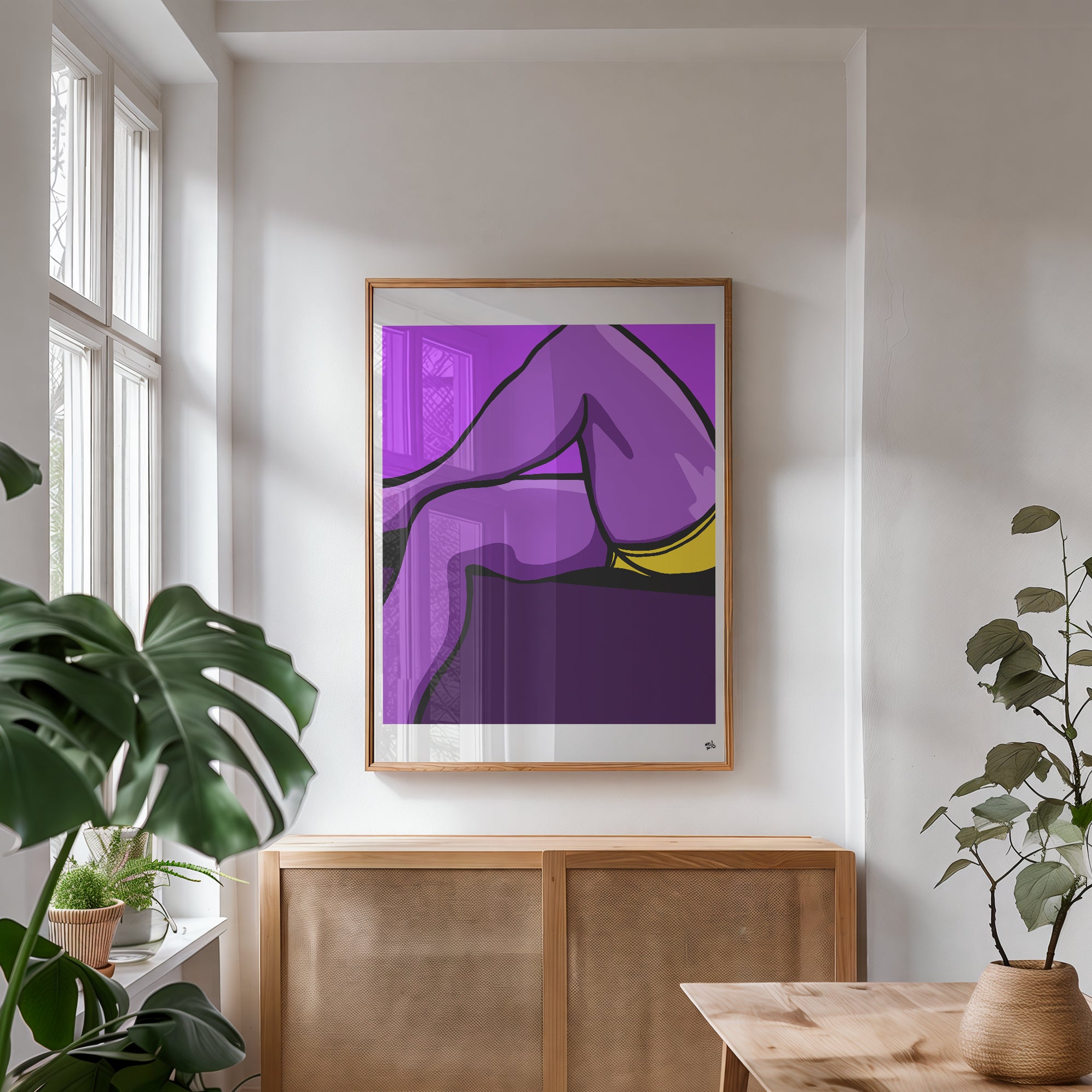 Crossed Purple