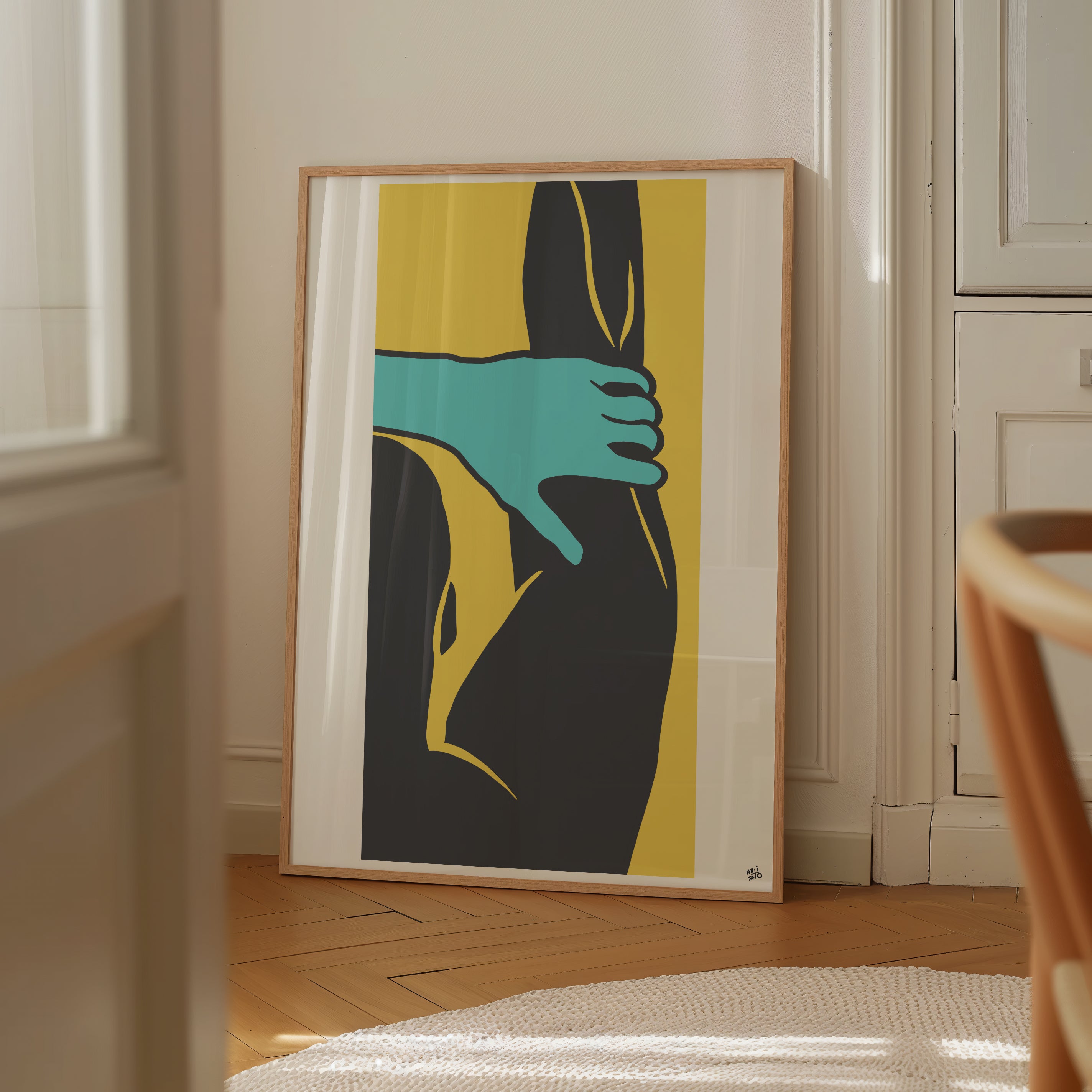 Cyan Stretch