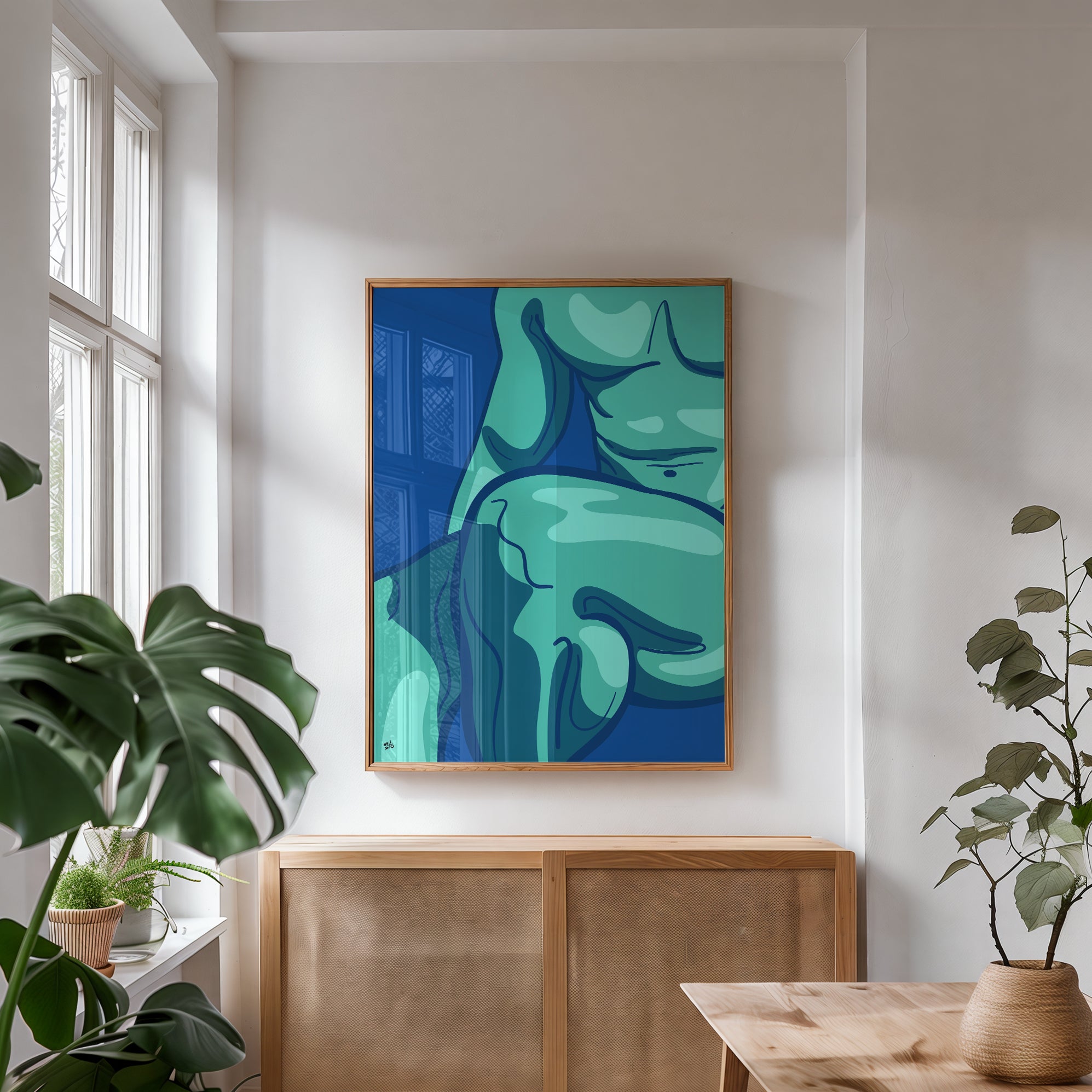 Fluid Teal