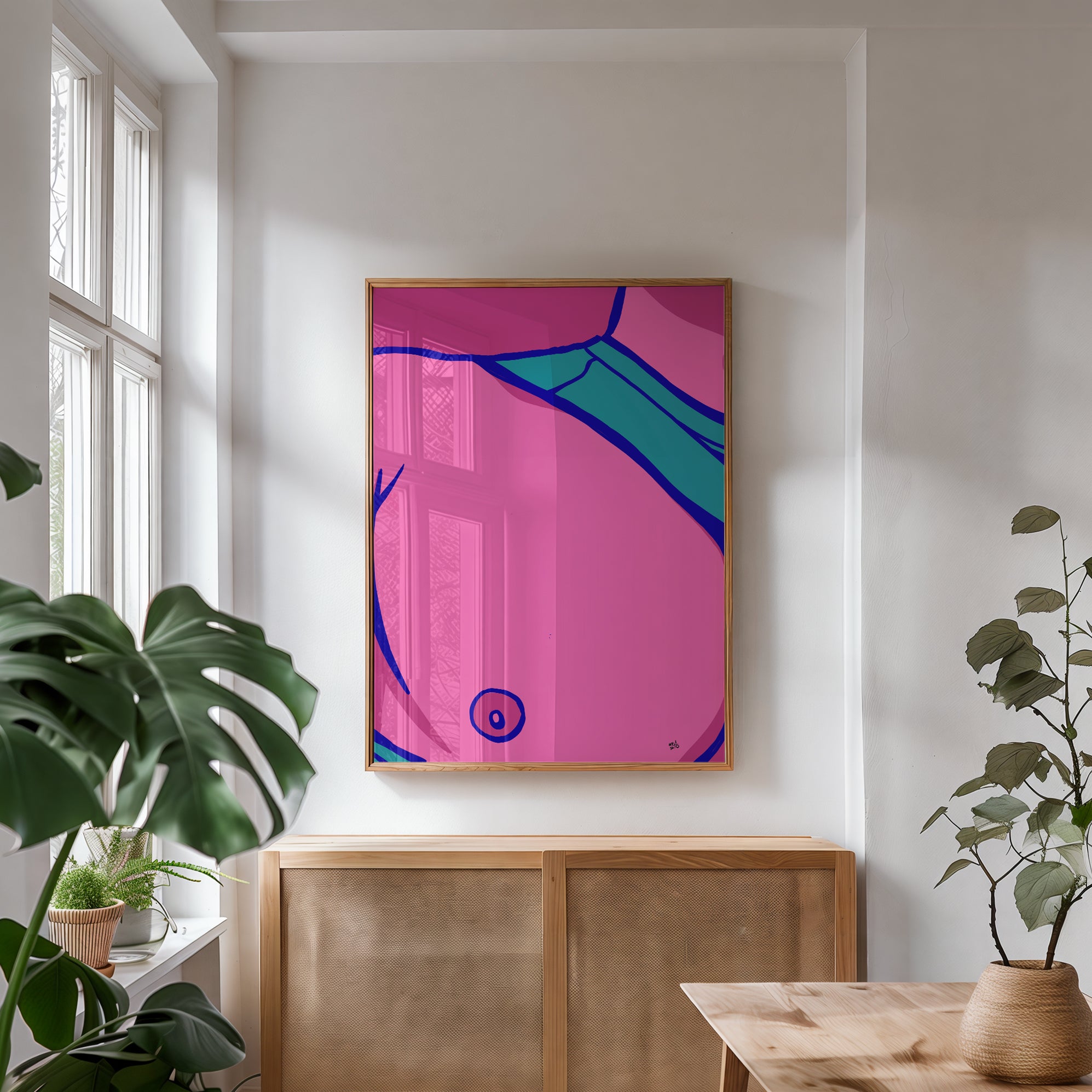 Hefty Pink