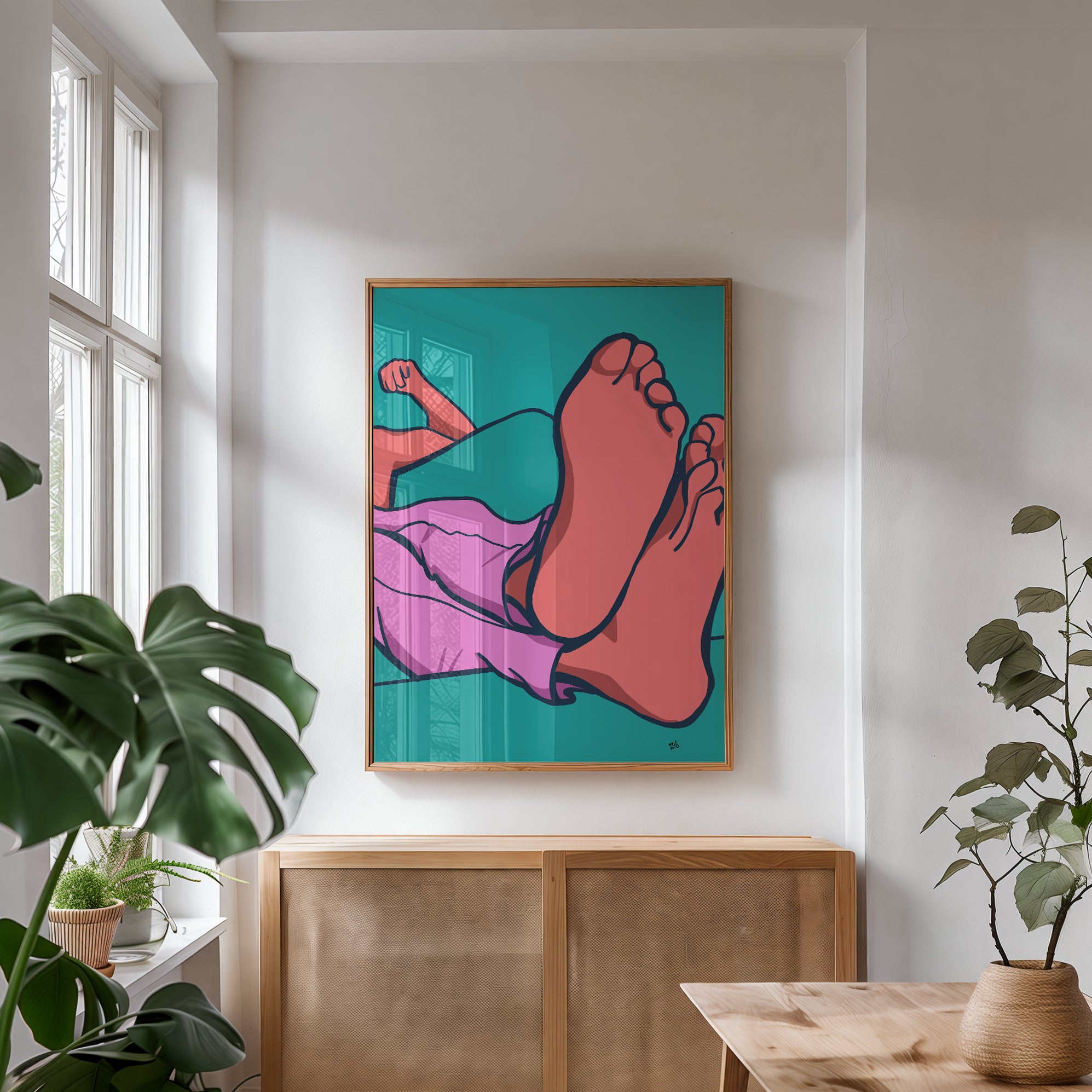 Hotfooted