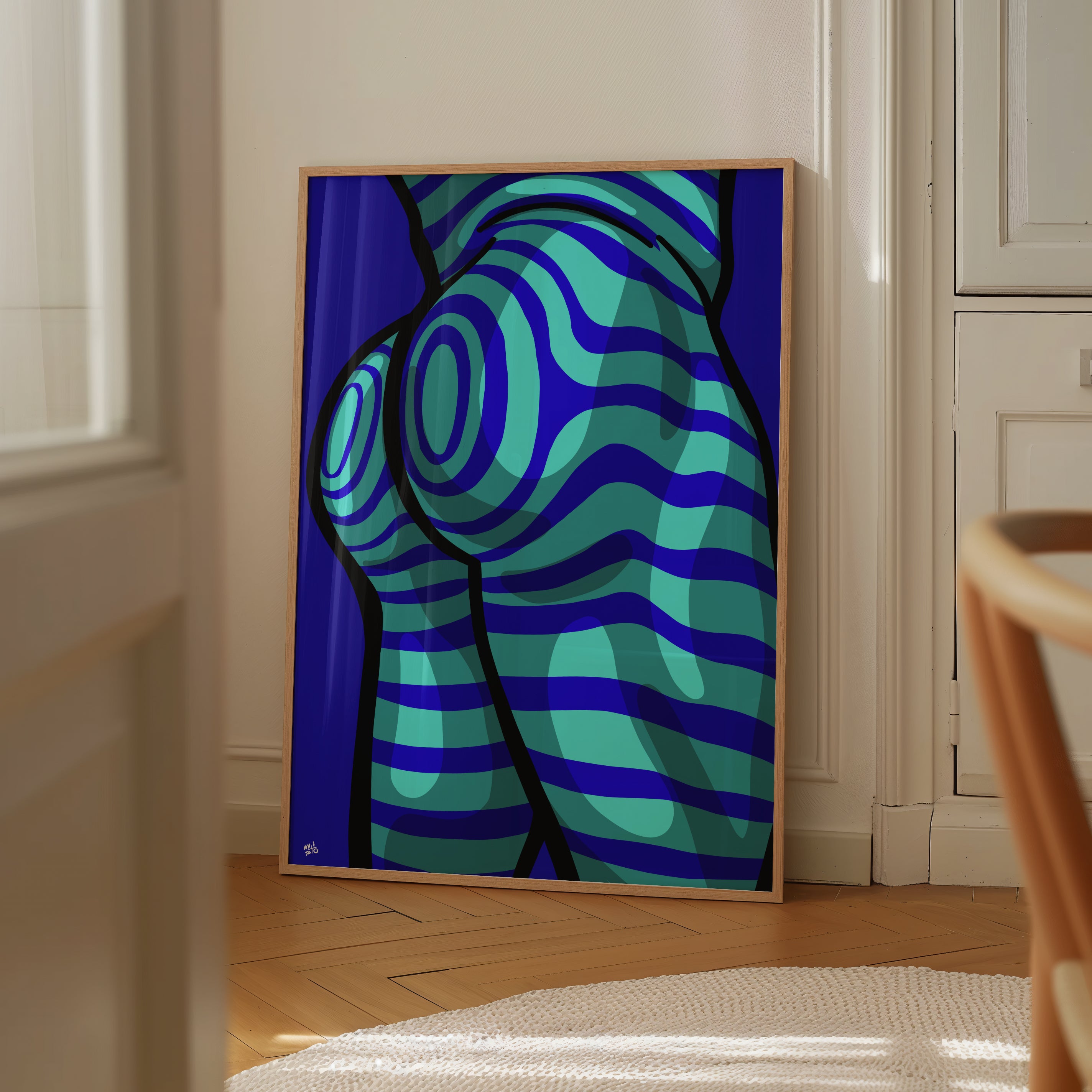 Neon Swirl