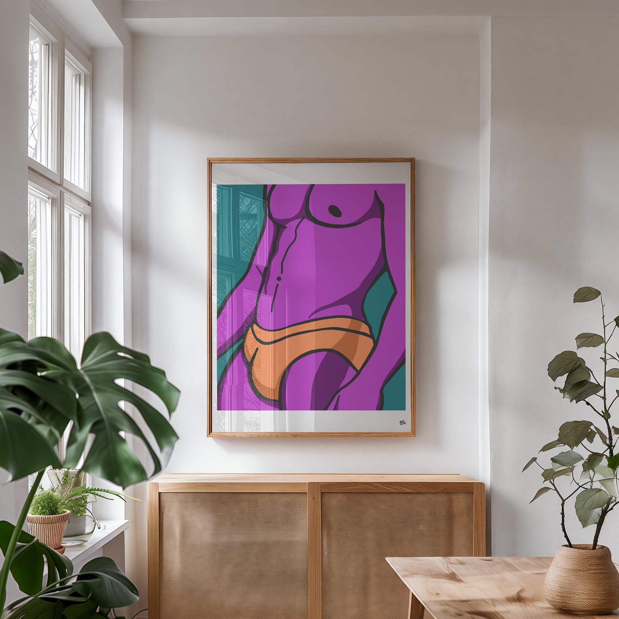 Purple Pose