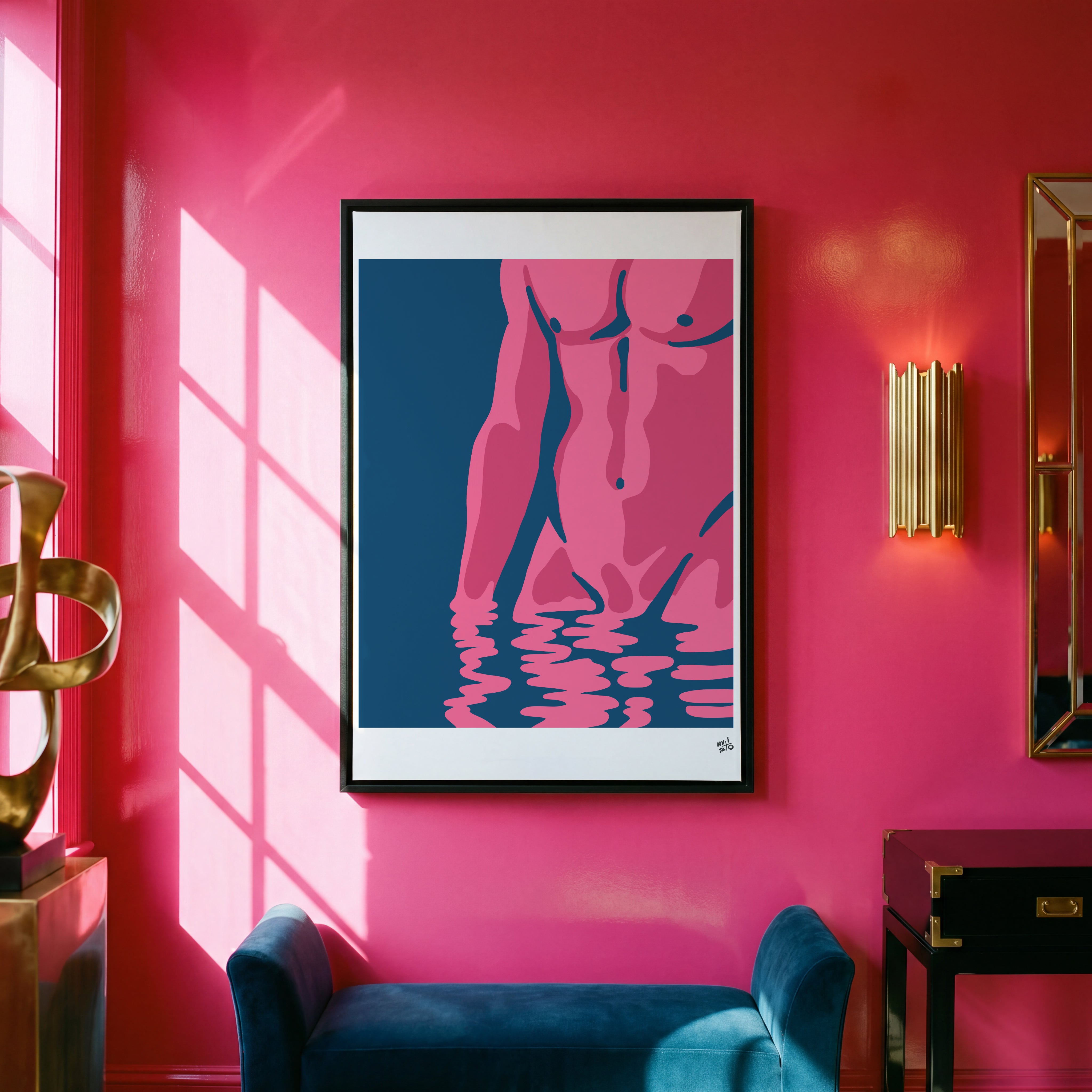 Reflections in Pink