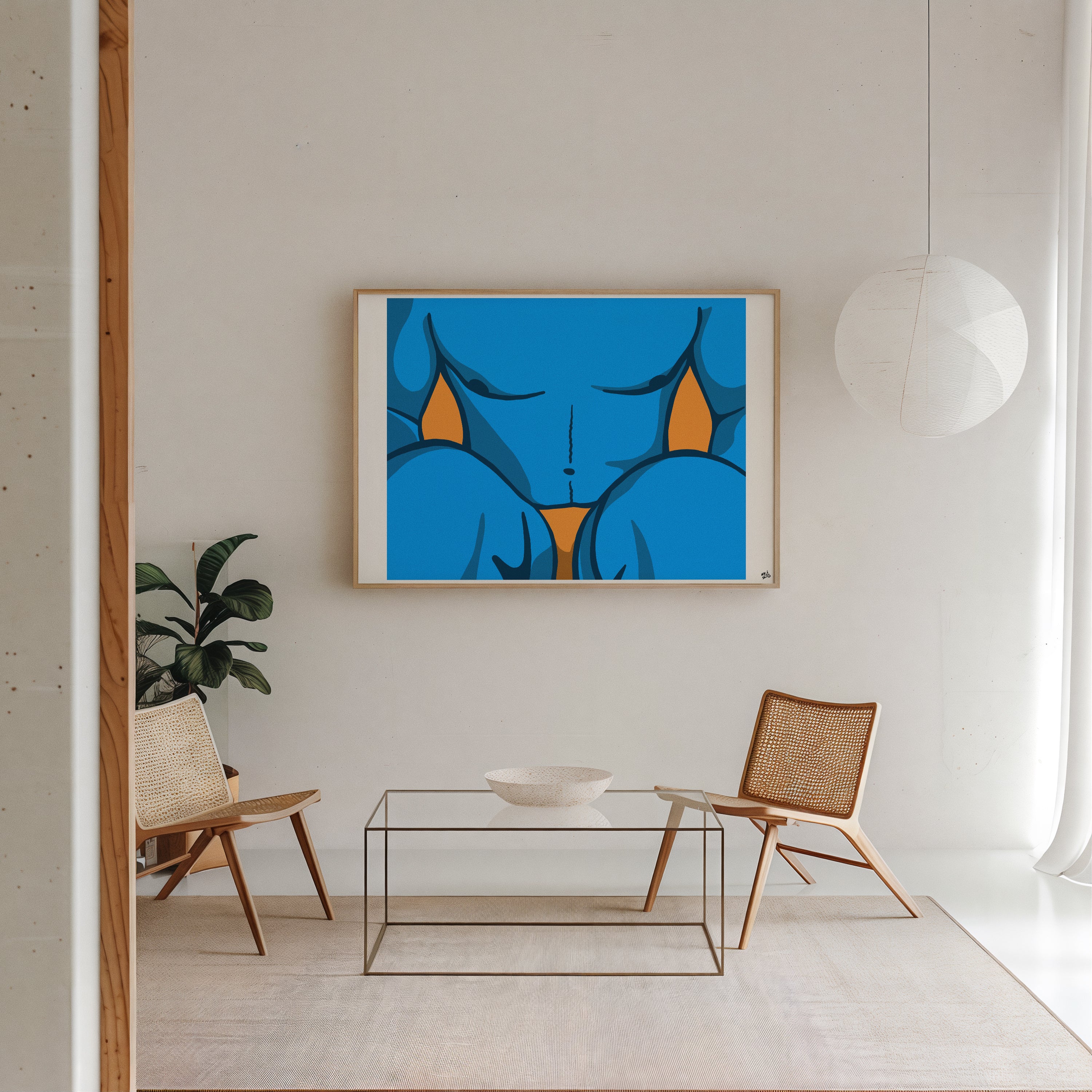 Shaped in Orange